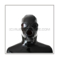 Preview: Unique - available immediately: Studio-Gum Deluxe Gasmask-Hood Valentina-Special Edition
